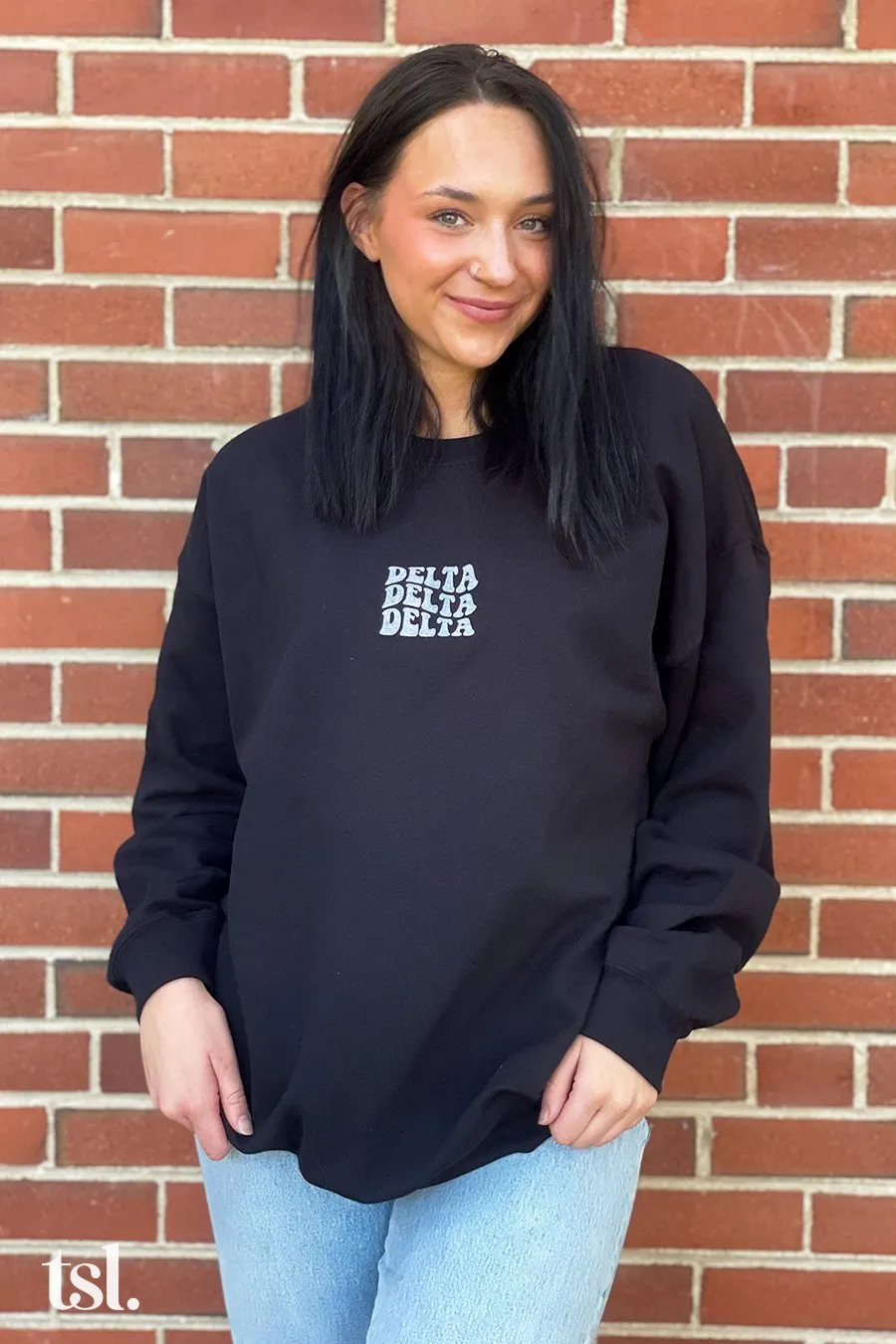 Alpha Epsilon Phi Sister Sister Crewneck Sweatshirt